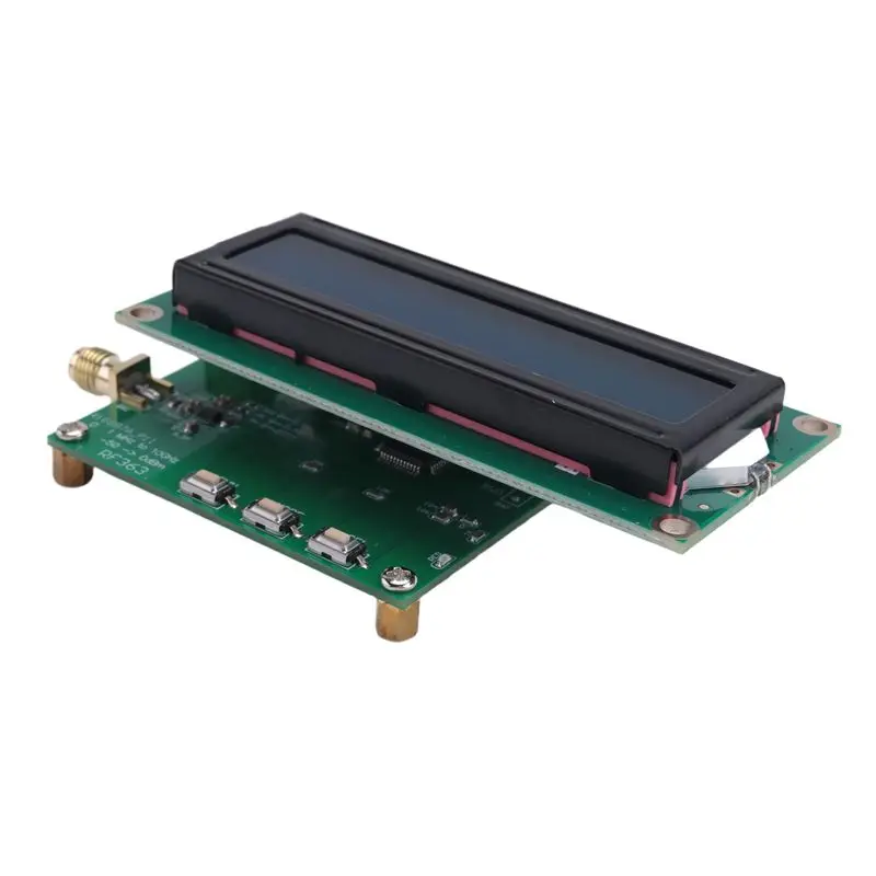 A04G-Smart Digital RF Power Meter 1Mhz To 10Ghz -50 To 0Dbm RF Signal Measuring Instrument Module Set Attenuation Value Durable