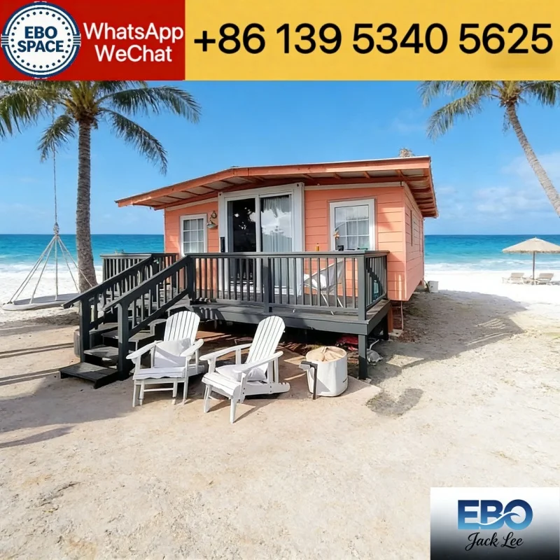 4 Bedrooms 1 Bathroom Expandable Luxury House Container Prefab Expanding Modern 20 40ft