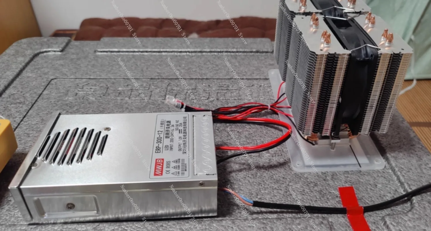 High Power Peltier Cooler Module Thermoelectric Cooler for Mini Fridge Incubator Reptile Enclosure Pet Air Conditioner