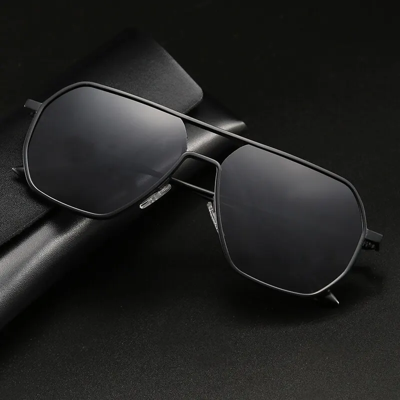 Men's Retro Sunglasses Brand Designer High Quality Metal Frame Sunglasses Protective Driving Glasses Glasses UV400