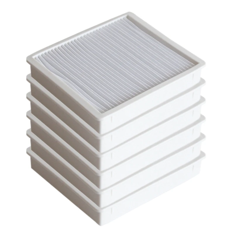 6 шт. H11 пылевой HEPA-фильтр, белый пластик для Samsung DJ63-00672D SC4300 SC4470 SC4550 SC4750 VC-B610W, детали робота-пылесоса