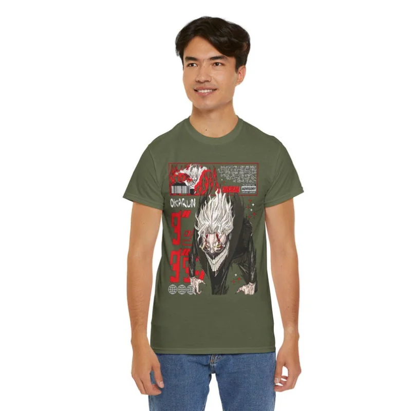 Okarun Dandadan-Inspired Unisex Anime T-Shirt For Fans Of Action Adventure And Unique Manga Art