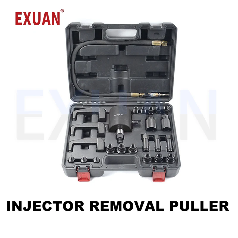 Diesel Injector Removal Puller Pneumatic Injector Extractor Puller Kit car tools For Bosch,Delphi,Simens Injector Removal Puller