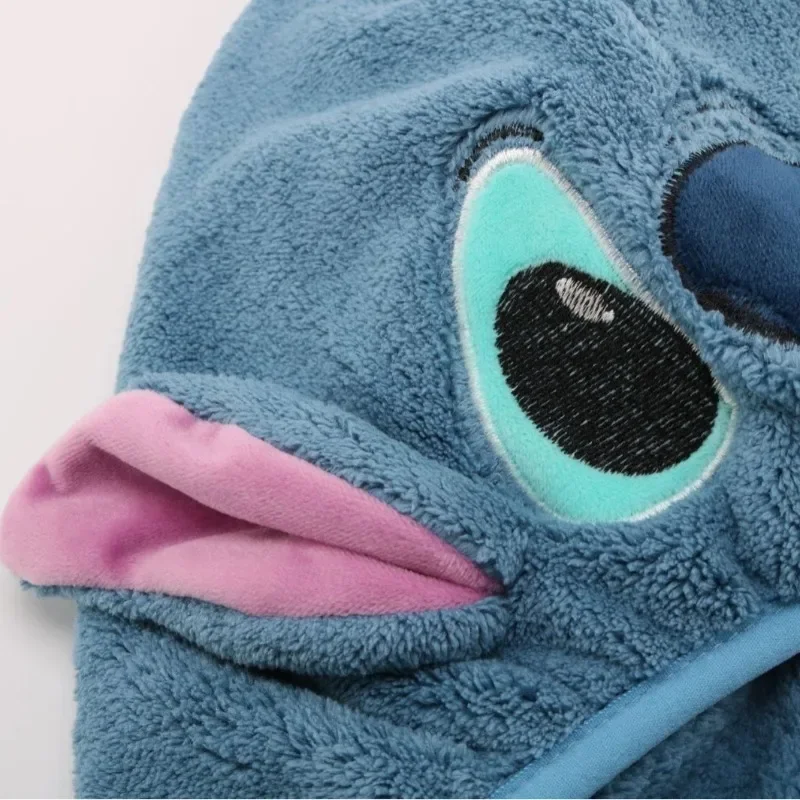 Disney Stitch Haartrockner Kappe Cartoon niedlichen dekorativen Zubehör Bad liefert Anime Handtücher Kappe Kinder Cosplay Spielzeug Geschenke