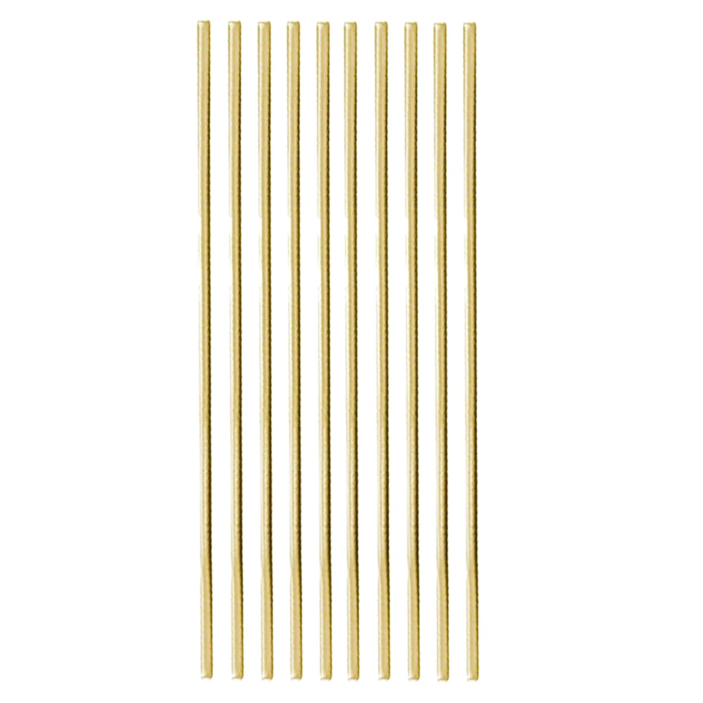 10pcs Brass Welding Rods Low Temperature Soldering Tool Weld Flux Welding Wire Welding Rods For Automotive Electrical Industries