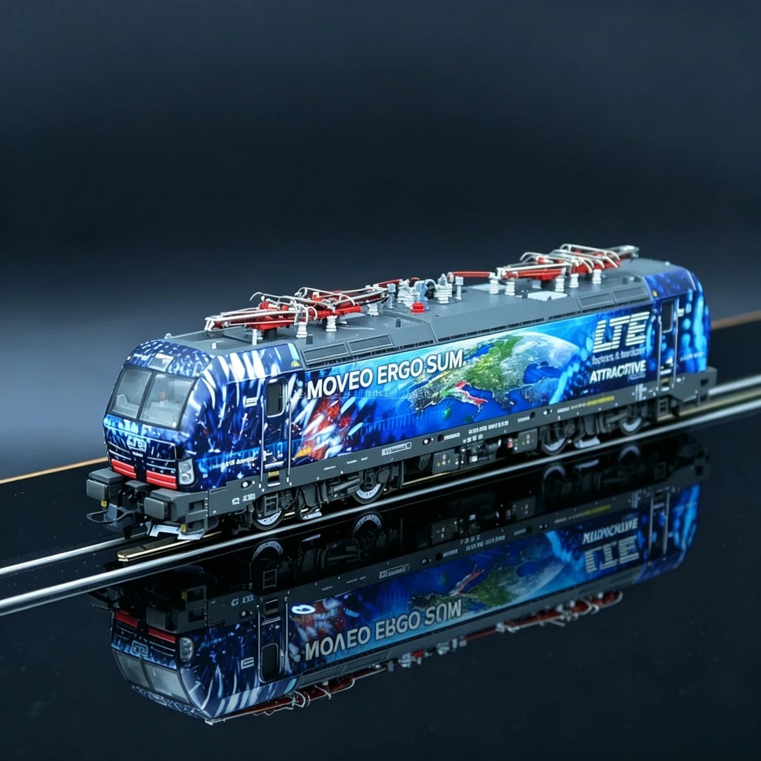 ROCO HO Scale 1/87 Train Model BR193 Electric Locomotive 71984 Simulation model Digital Sound Painted Livery Adult Toy Gift