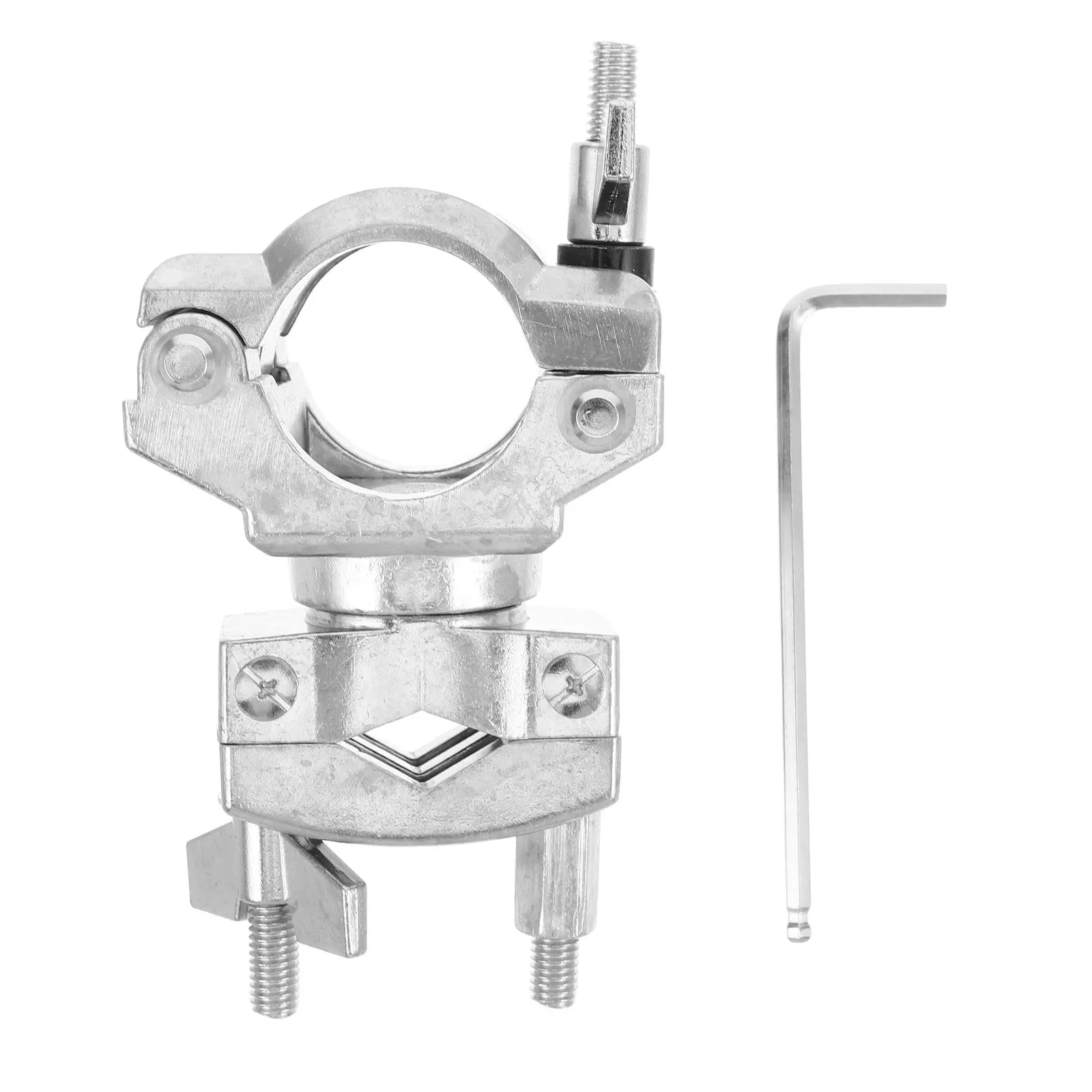 Drum Stand Clip Rack Clamp Adjustment Holder Support Clamps Replacement Bar Mounting Hardware for Electronic