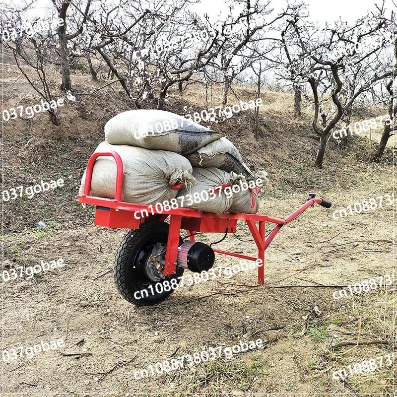 Electric unicycle agricultural chicken bus mountain climbing cart gasoline truck orchard farmland hand push