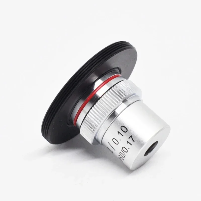M42-RMS Adapter Ring Microscope Objective Lens RMS Thread to M42 for Canon Nikon SLR Camera Photography