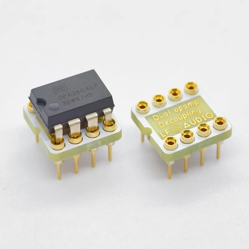 Op‑Amp Upgrade Decoupling Socket Base Opamp Holder DIY Audio HiFi Amplifier Circuit Modification Replacement Accessory