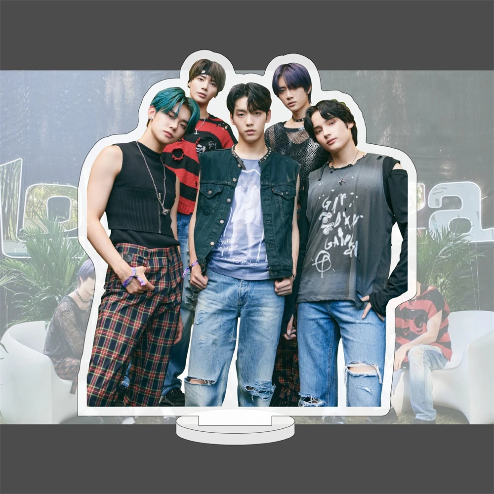 KPOP SOOBIN HUENINGKAI 10CM Double-sided Printing Acrylic Stand Figure Desktop Decoration Fans Gift YEONJUN TAENYUN BEOMGYU E37