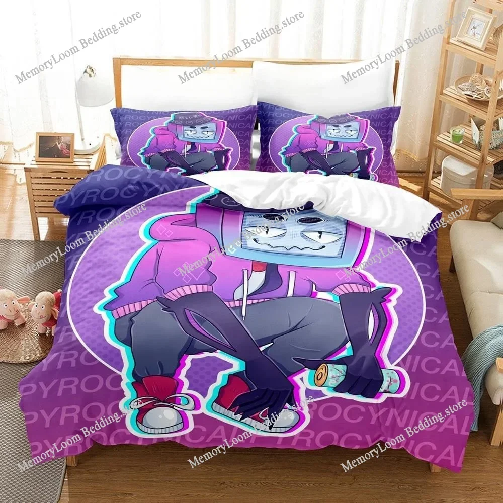 

3D Print Premium pyrocynical Bedding Set Duvet Cover Quilt Cover Pillowcase Soft Comforter King/Queen Size Boys Adult Bed Set