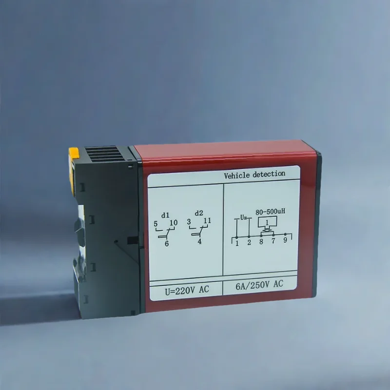 Security Vehicle Loop Detector Sensor Single Channel Vehicle Outdoor Traffic Inductive For Barrier gate