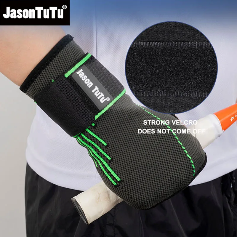 JASONTUTU 1 PCS Sports Adult Weightlifting Fitness Wrist Guard Pressurized Breathable Palm Guard Knitted Hand Guard