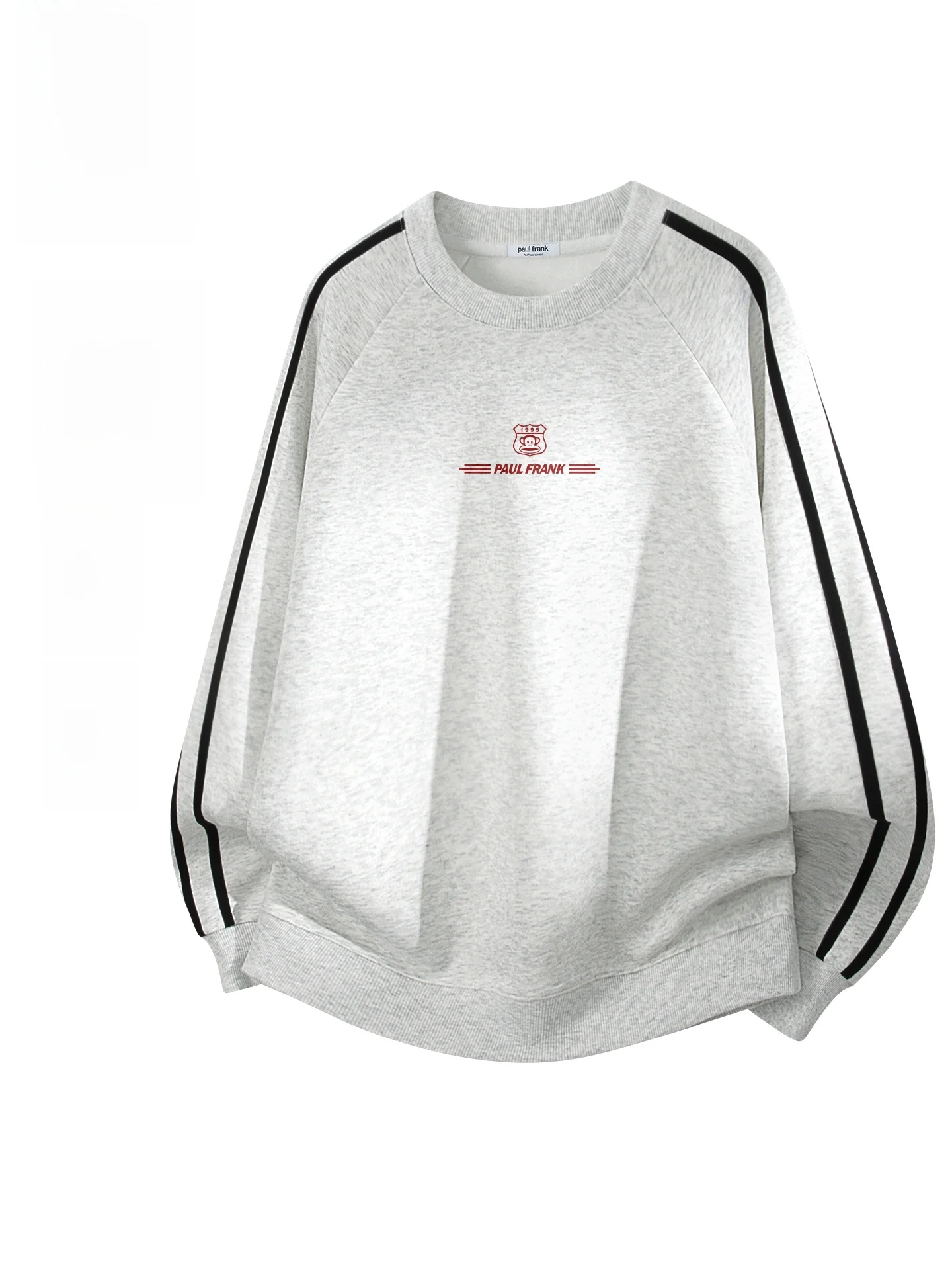 

M Stripe Crew Ne Sweatirt Spring Autumn Heavyweight Loose Casual Sport Couple Clothes D Comfortable Breathable