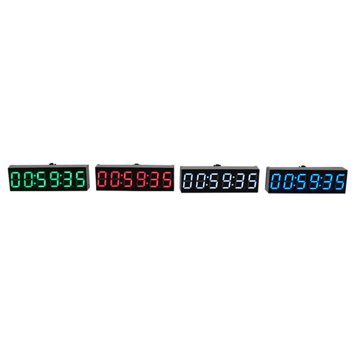 0.36 Inch 6-Bit Clock LED Digital Electronic Clock W Second Display Module Power Off Memory Brightness Adjustment -D