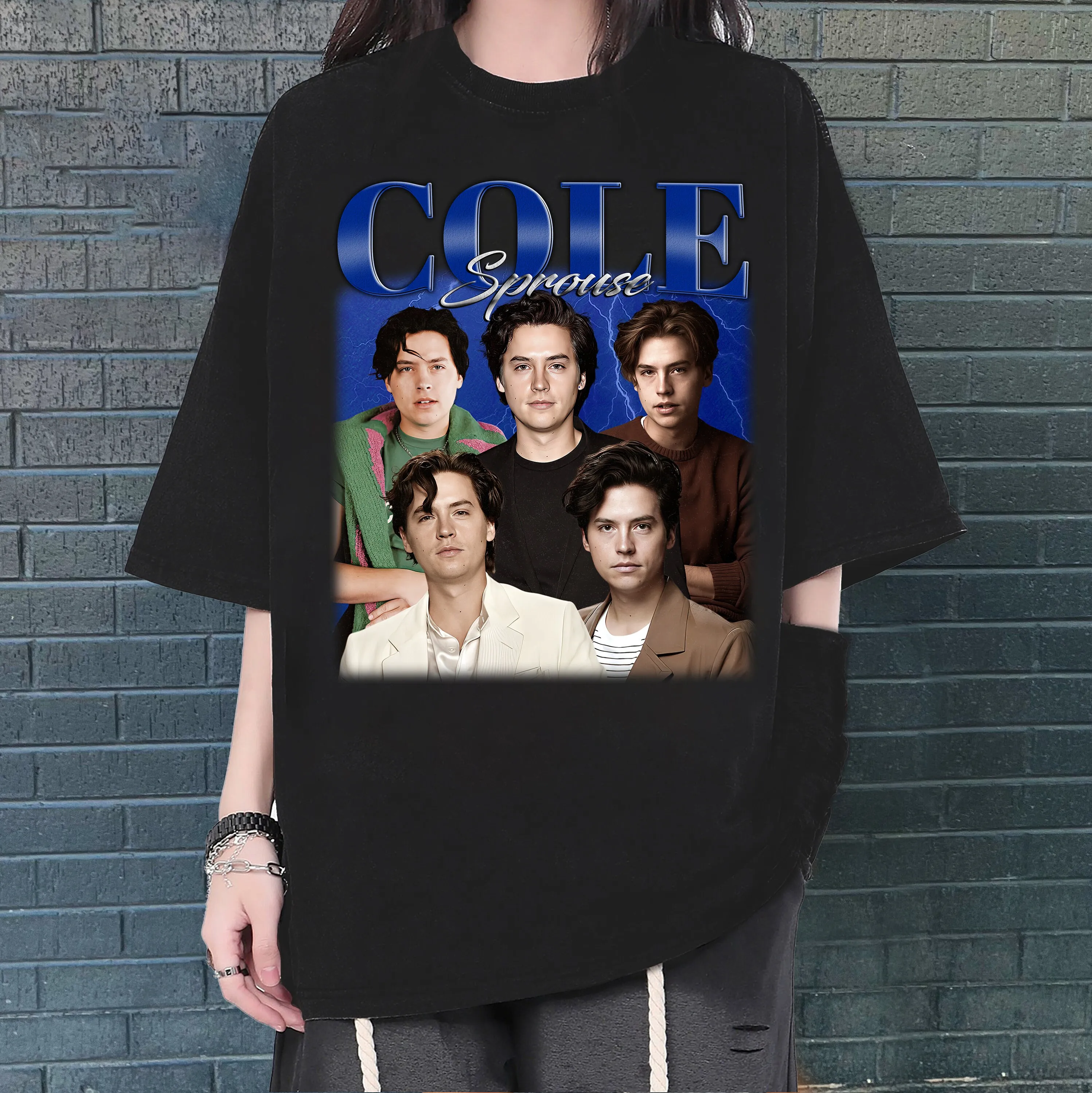 

Cole Sprouse T Shirt Hip hop Trendy Retro