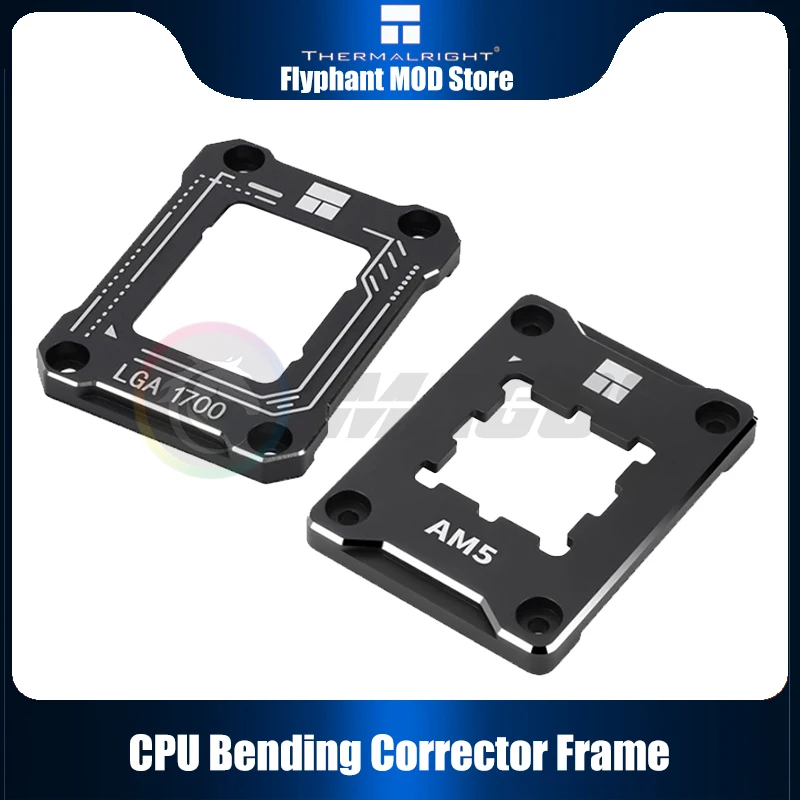 Thermalright V2 Intel 12th/13th LGA1700/1800 CPU Bending Corrector Frame, AM5 Secure Plate Protector Buckle Fix Substitute CNC