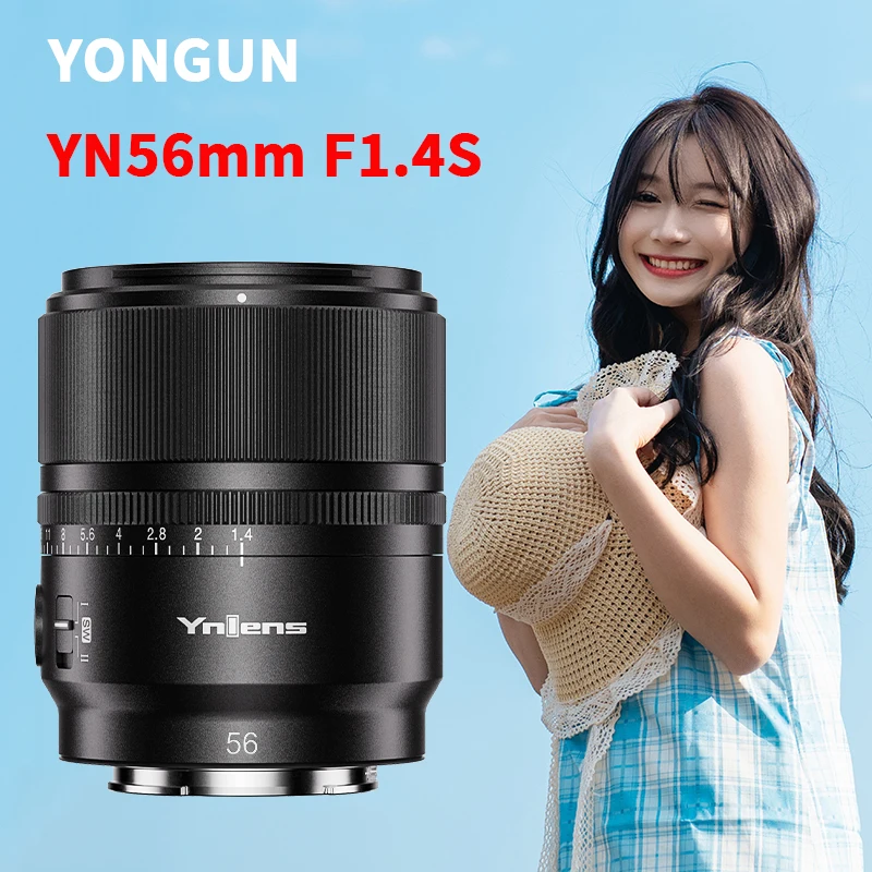 YongNuo YN56mm F1.4S DA DSM WL PRO APS-C объектив с автофокусом для камеры Sony FE с креплением для Sony zve10 a6000 a6300 A7 A7II A7S YongNuo YN56mm F1.4S DA DSM WL PRO APS-C объектив с автофокусом для камеры Sony FE с креплением для Sony zve10 a6000 a6300 A7 A7II A7S