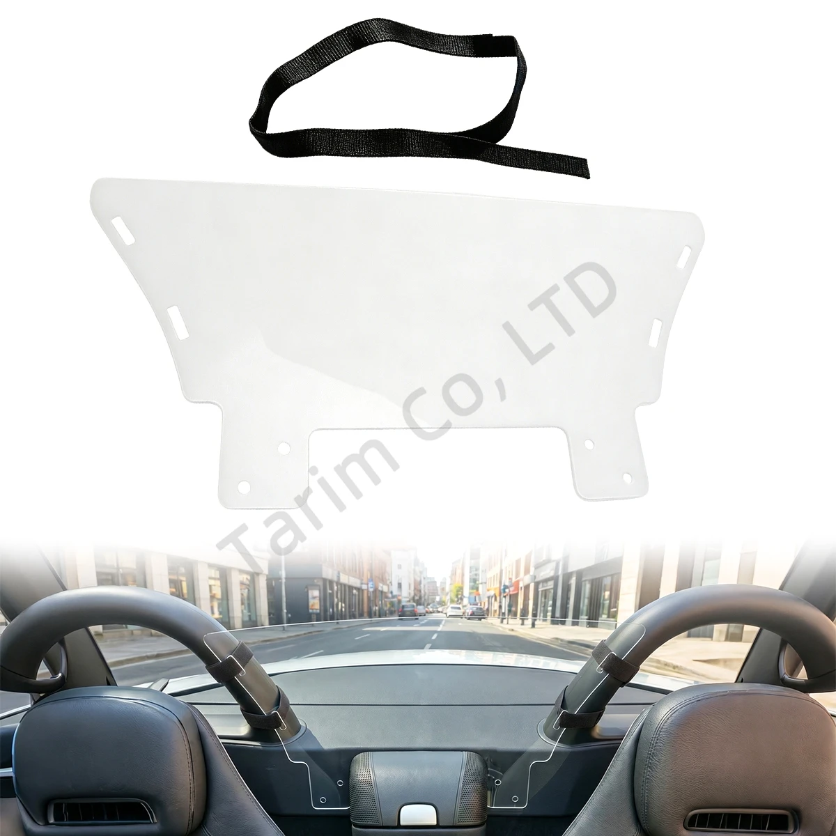 

Wind Deflector Large For Mercedes Benz SLK R171 AMG Acrylic Transparent