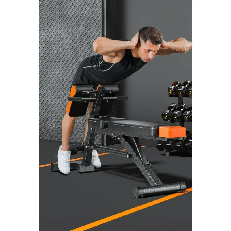 Roman Chair Home Indoor Fitness Equipment Multi-Function Bench Press Bench Dumbbell Bench