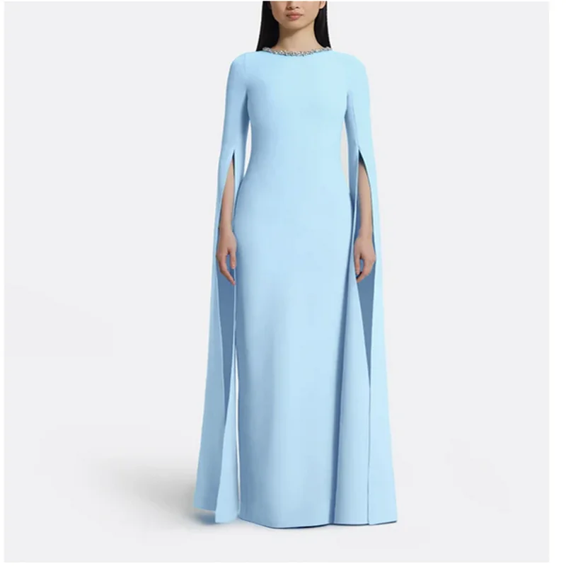 فساتين سهرة Sky Blu 2025 فستان حفلات الزفاف فساتين لحضور الحفلات الموسيقية ماركات فساتين الأم الفاخرة جدًا جودة عالية