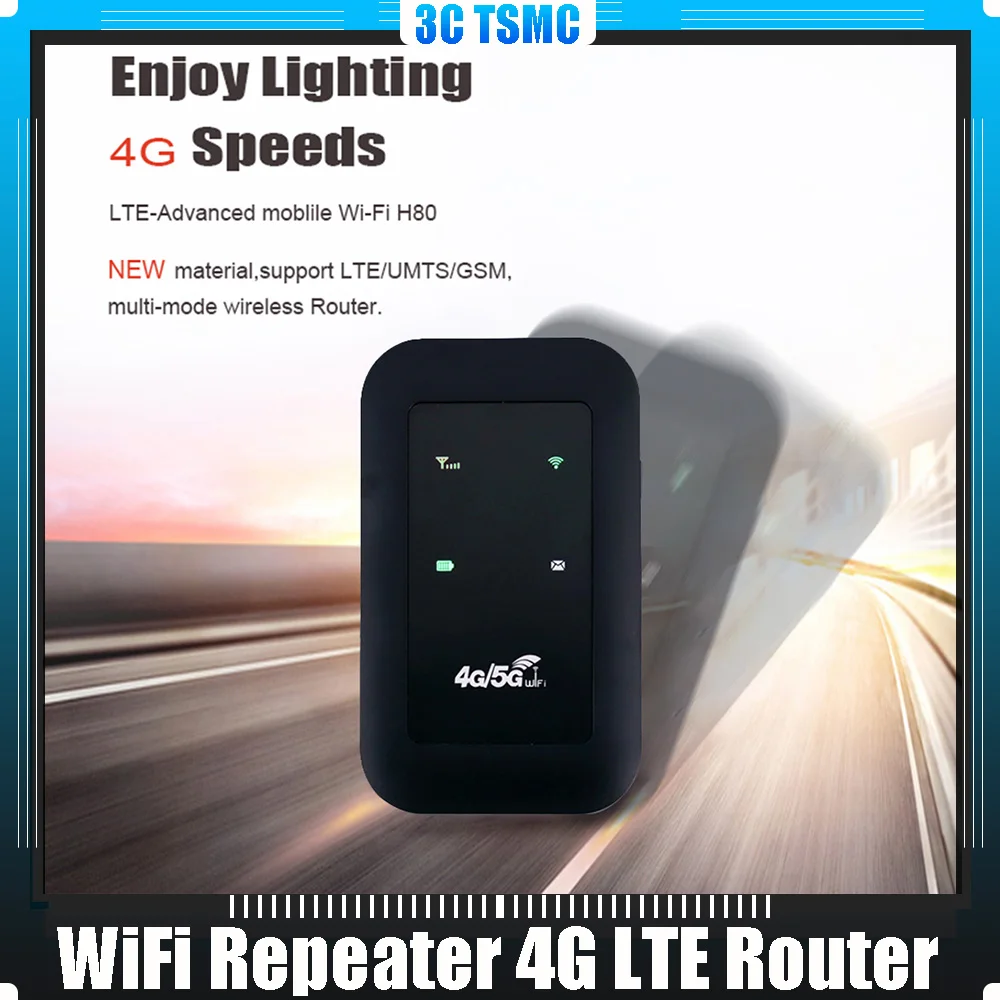 WiFi Repeater 4G LTE Router Signal Amplifier Network Expander Adaptor 150Mbps