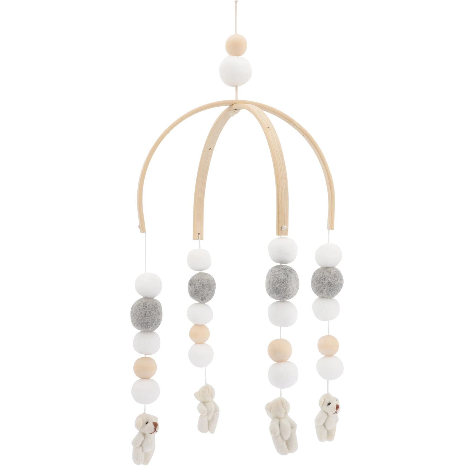 Ruddoll Bear Wind Chime ไม้แขวนเสื้อมือถือสําหรับเปลเด็กทารกโทรศัพท์มือถือเปลเนอสเซอรี่สาว