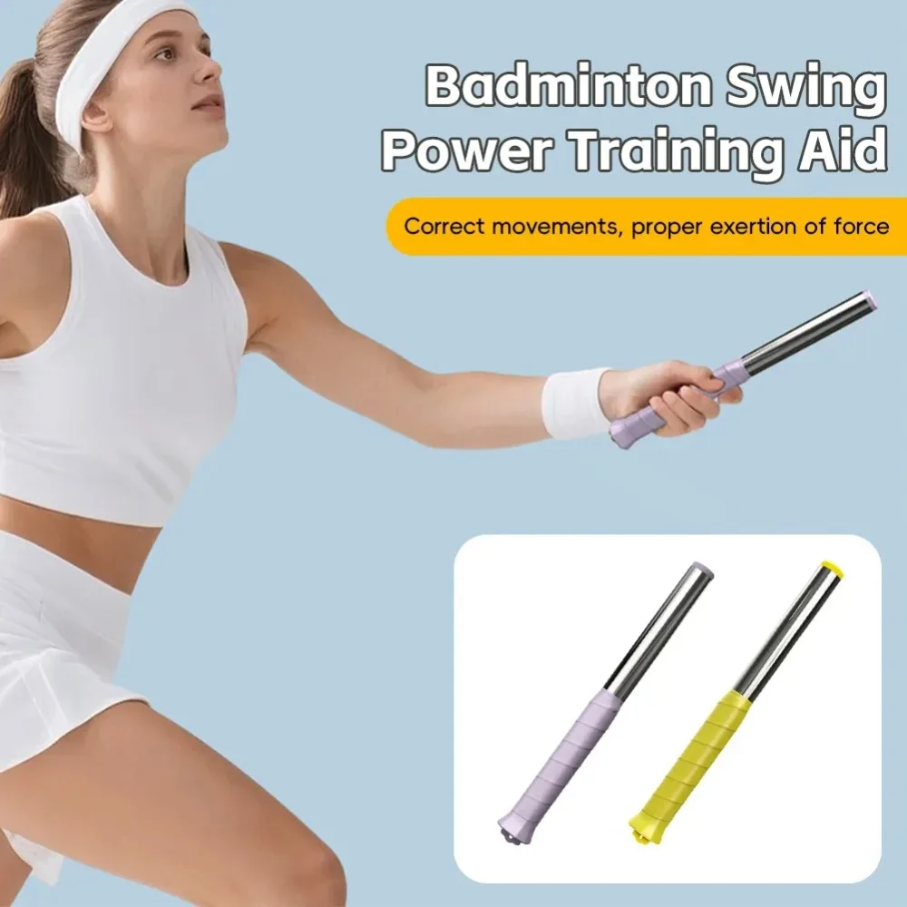 Badminton-Schwungtrainer Kraftgenerator Bewegungskorrektor Schläger-Trainingshilfe Anfänger Professionelles Übungswerkzeug Ausrüstung Zubehör