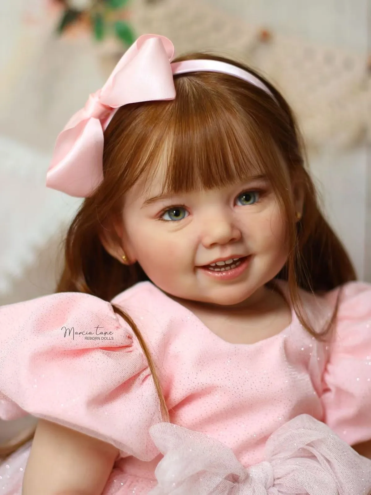 28in Painted Reborn Doll Kit Girl Toddler Hand Rooted Hair Unassembled Toys Gift