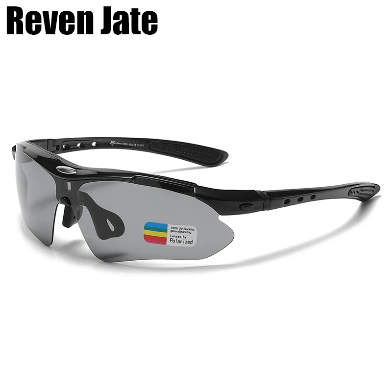 

Reven Jate 0089 Bike Glasses Bicycle UV400 Sports Sunglasses for Men Women Anti Glare Lightweight Hiking Cycling Glasses