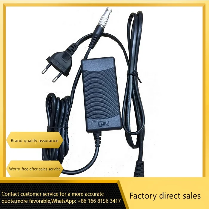 

GEV242 Plastic Black Battery Charger For GEB371 Total Station Surveying External Battery Accessories