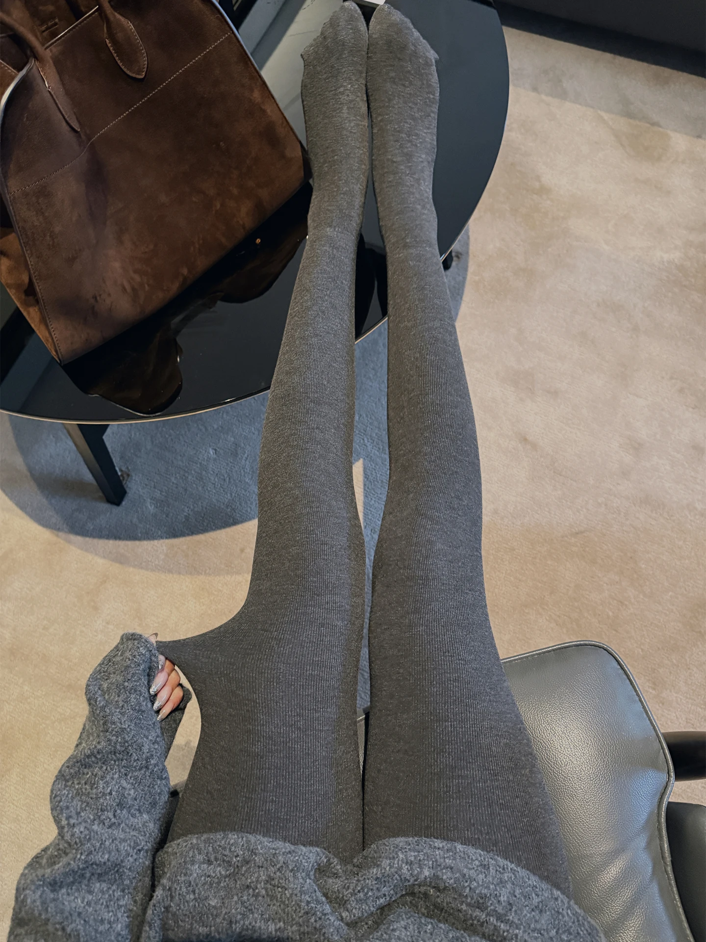 

Yaya op Thiened Heating Leggings High Waist Long Pants Women's Underwear Tights 2025 Winter High Waist Butt Lifting