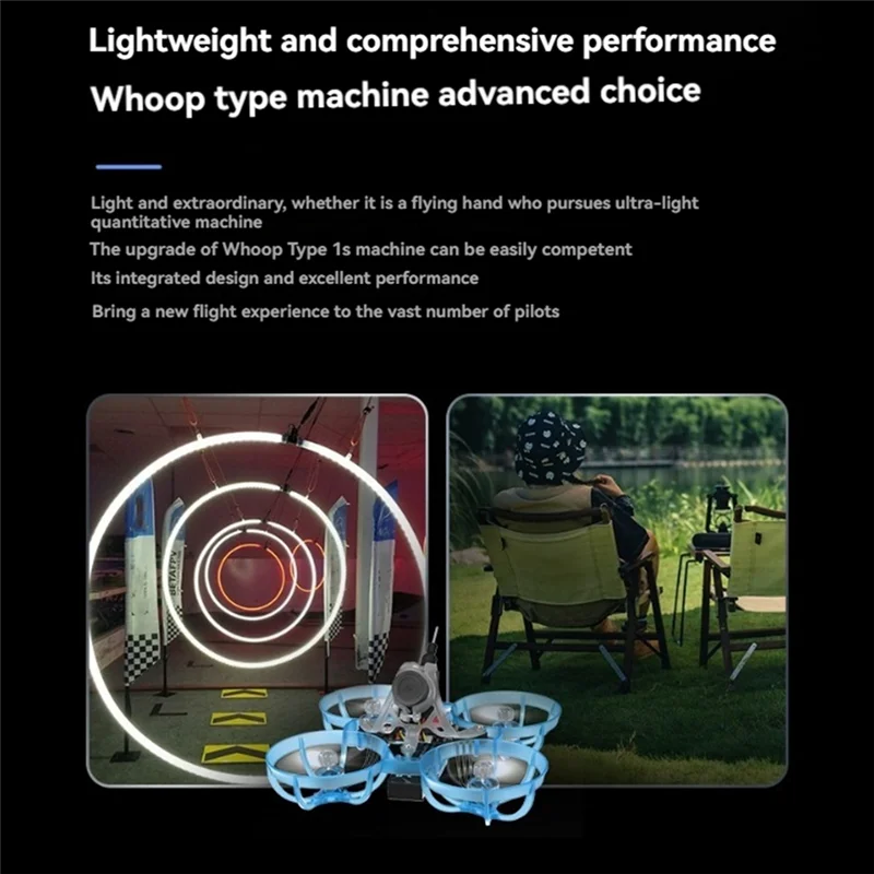 【Superdeals】وحدة تحكم في الطيران FC بدون فرش هوائي 5 في 1 للتحكم في الطيران ESC VTX OSD وحدة استقبال Aio لطائرة بدون طيار FPV Whoop Air65/