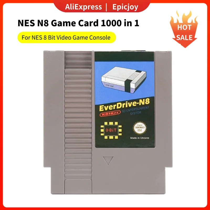 

NES cartridge N8 Game Card Retro 1000 in 1 N8 Remix Game Collection China Version NES 8 Bit Video Game Console Game Cartridge