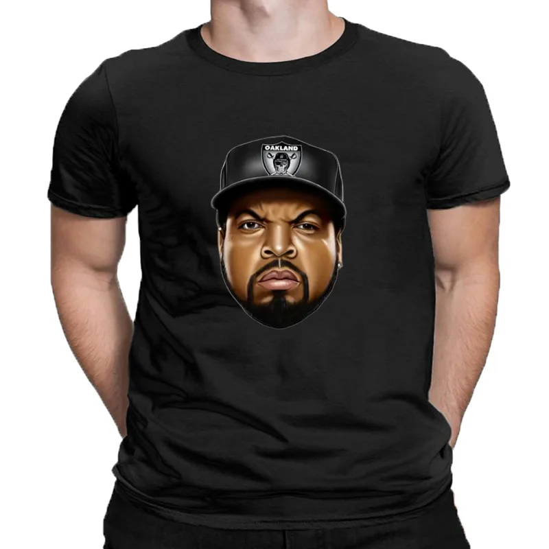 T-shirt hip hop pour homme, tival et décontracté, avec de cube de glace, l plrecherchés d'Amerikkka, Haraju