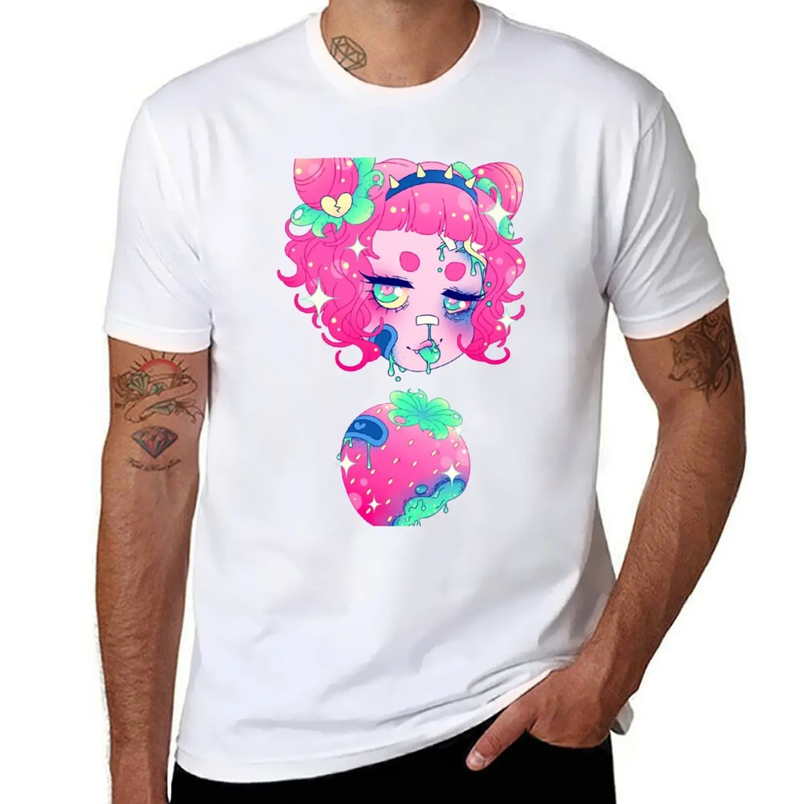 

Fruit Rotten Strawberry Girls! - T-Shirt Lightweight Print T-Shirt