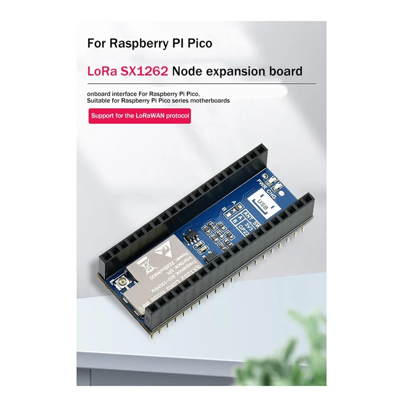 B47C For Raspberry Pi Pico LORA Node Expansion Board Sx1262expansion Board Module Support Lorawan Protocol