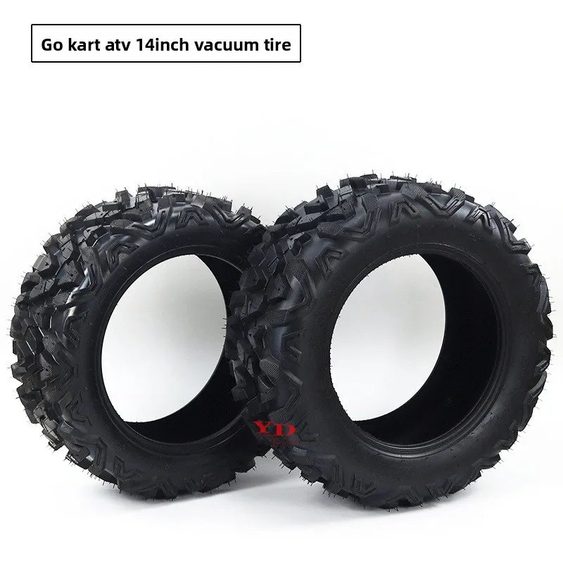 

ATV Go-Kart ATV Beach Car 14-дюймовая 6-слойная утолщенная вакуумная шина 26X9-14 26x11-14 Off-Road A Pattern