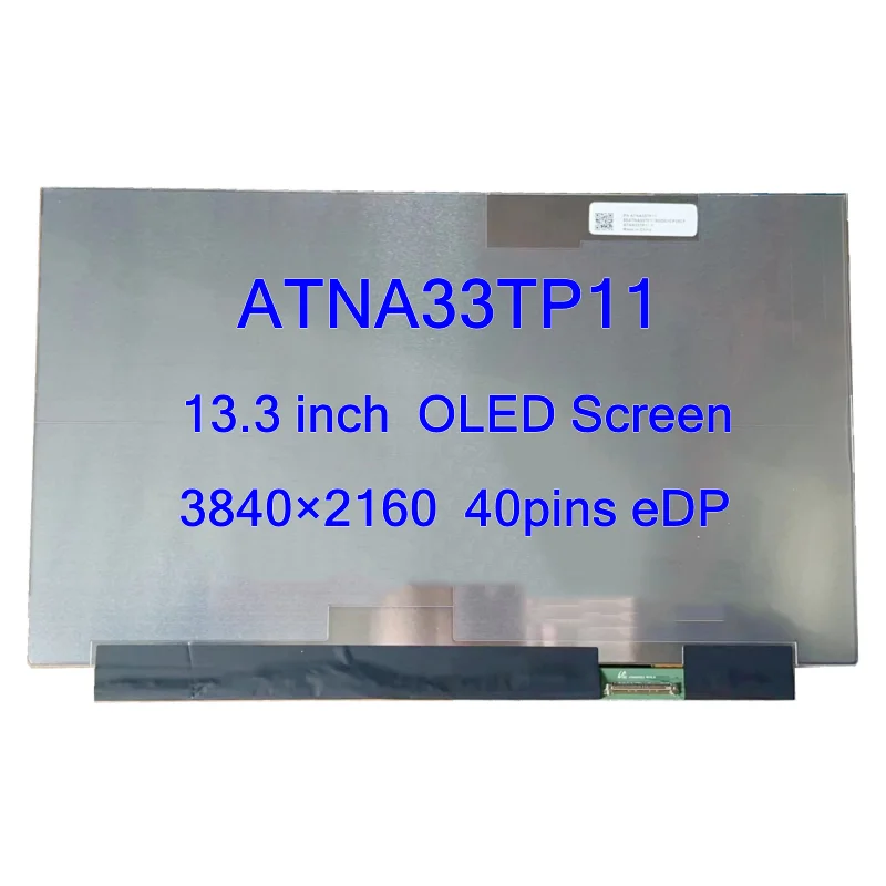 

OLED-экран для ноутбука 13,3 дюйма ATNA33TP11 для ASUS ZenBook Flip UXF3000E UX363 4K 40-контактный тонкий ЖК-дисплей