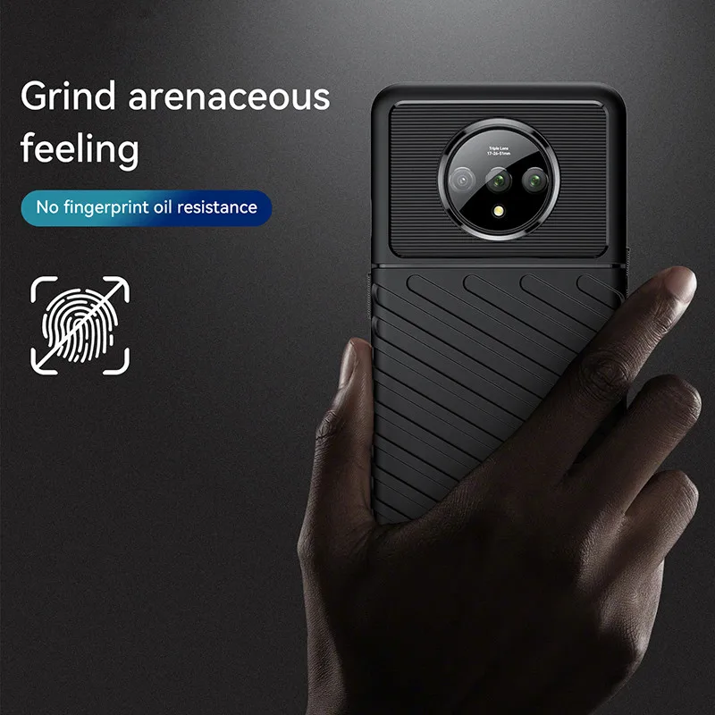 Matte Case for Oneplus 7T 1+7t Luxury Slim Armor Soft Silicone Back Cover for One Plus 7t Shockproof Case Coque Fundas