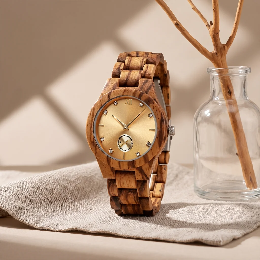 Women's Watches  Wood Wrist Watches Clock Fashion Quartz Wristwatches Timepieces Wooden Hand Watch Man Gifts relogio masculino
