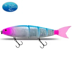 swimbait 1pc jointedbait pike fishinglure floatinglure sinkingbait 245mm 108g/245mm118g freeshipping hardbaits