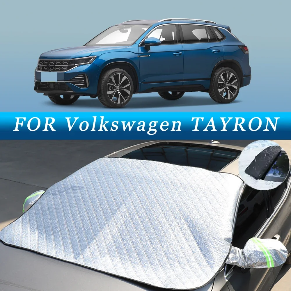 

Thickened Car Now Sunshade Windshield Cover With 5/9 Magnets UV Protection Anti Snow Sunlight For Volkswagen TAYRON