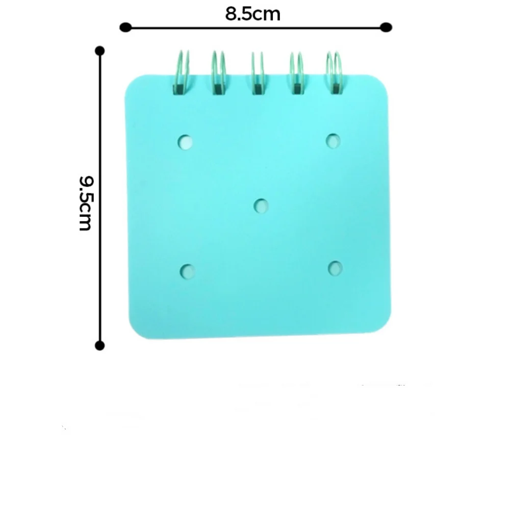 Round Stationery Coil Notebook Memo Book For Note-Taking Writing Drawing