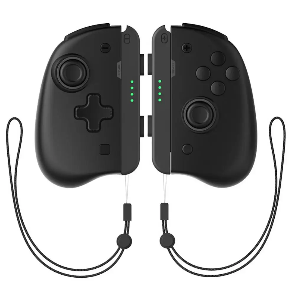 휴대용 조절 가능 밴드 핸드 로프, 랜야드 블랙 스위치 조이콘, Ns Switch Oled 컨트롤러 액세서리, 손목 스트랩
