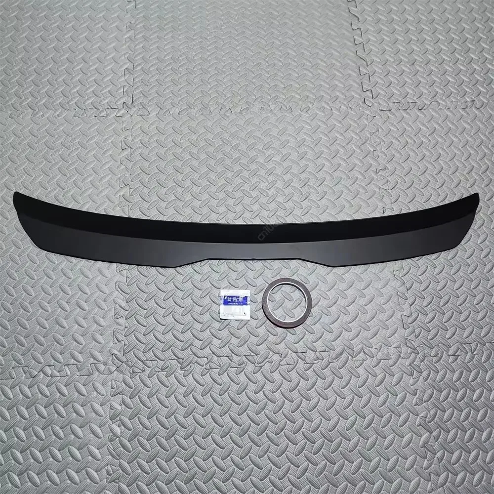 Auto Dakspoiler Vleugel Voor Seat LEON 1P 5F MK3 Voor ST Cupra TGI/FR Hatchback 2013-2024 Bodykits Tuning ABS Zwart - afbeelding 1