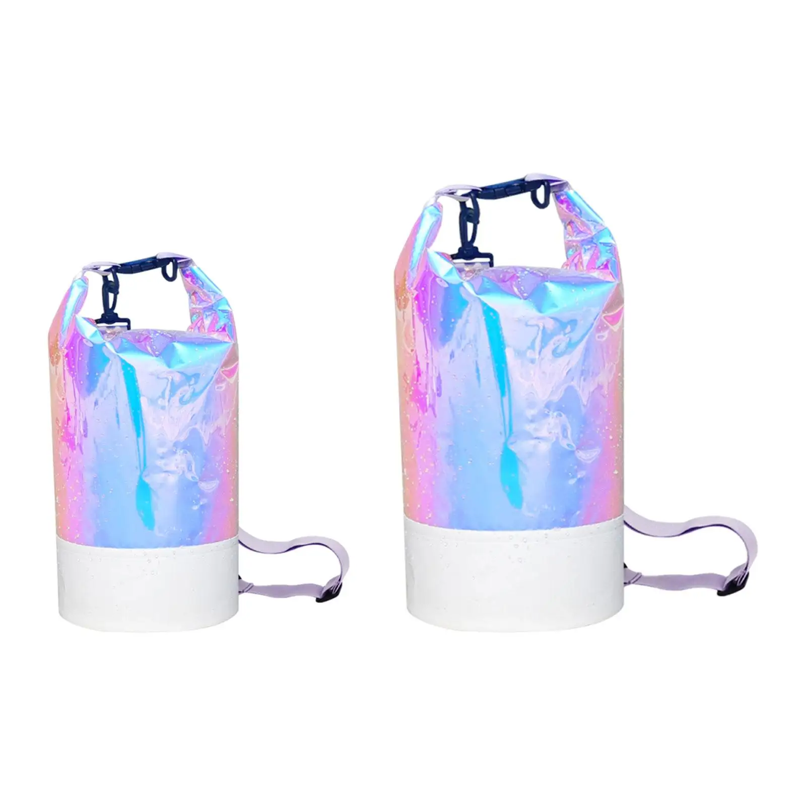 حقيبة جافة مقاومة للماء للسباحة والشاطئ كيس مقاوم للماء للنساء والرجال حقيبة عائمة للتجديف بالقوارب وركوب الأمواج وتسلق الجبال والتزلج