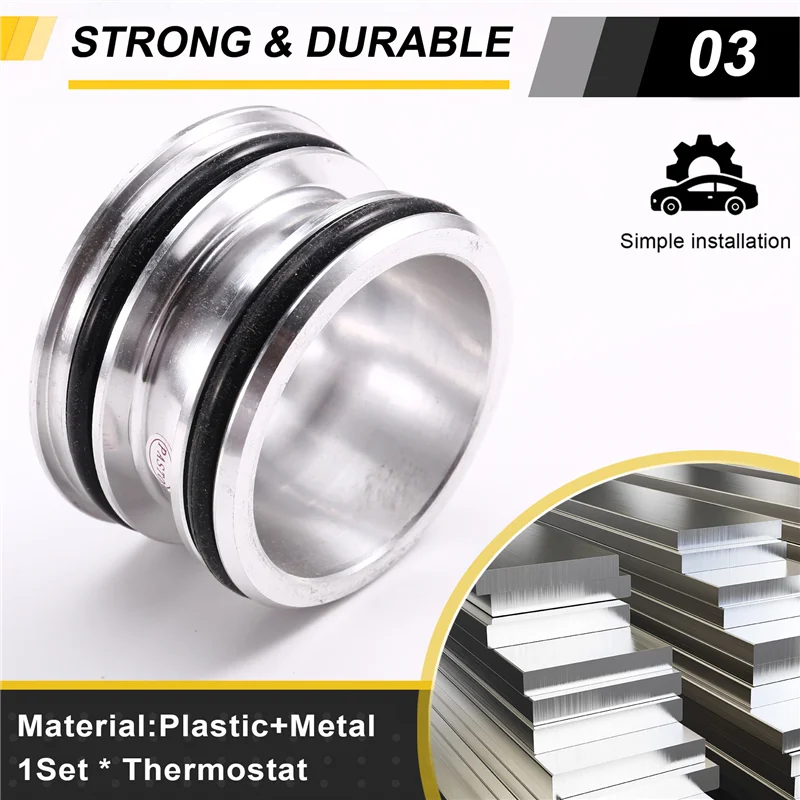 

Connector Seal Plug Thermostat Coolant Engine 94810610103 94810610101 94810612501 For Porsche Cayenne 4.8L