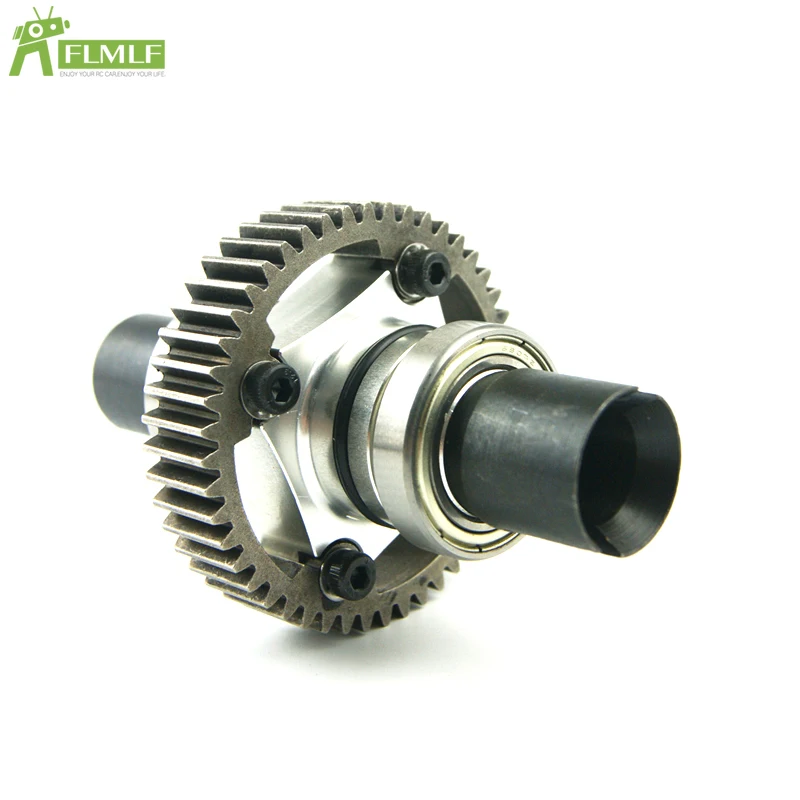 Alloy CNC Locked Differential Kit Fit for 1/5 HPI ROFUN BAHA ROVAN KM BAJA 5B 5T 5SC Rc Car Toys Games Parts